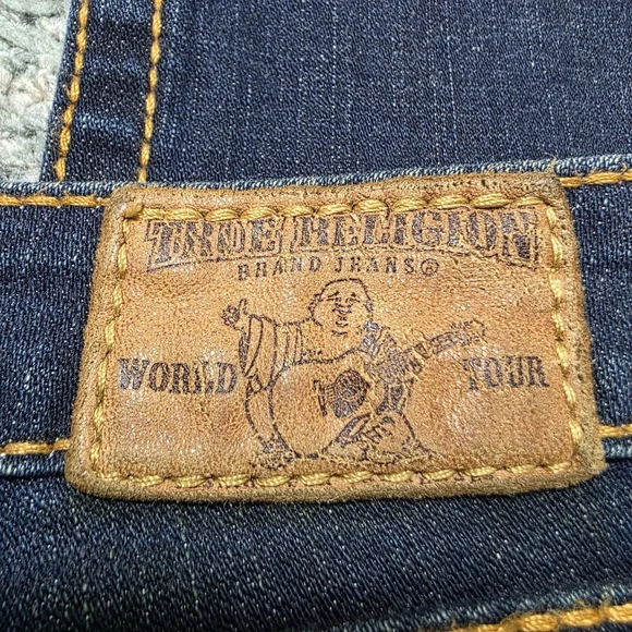 Vintage True Religion Ricky T bootcut Flare Size 30 Made in USA - Picture 11 of 16